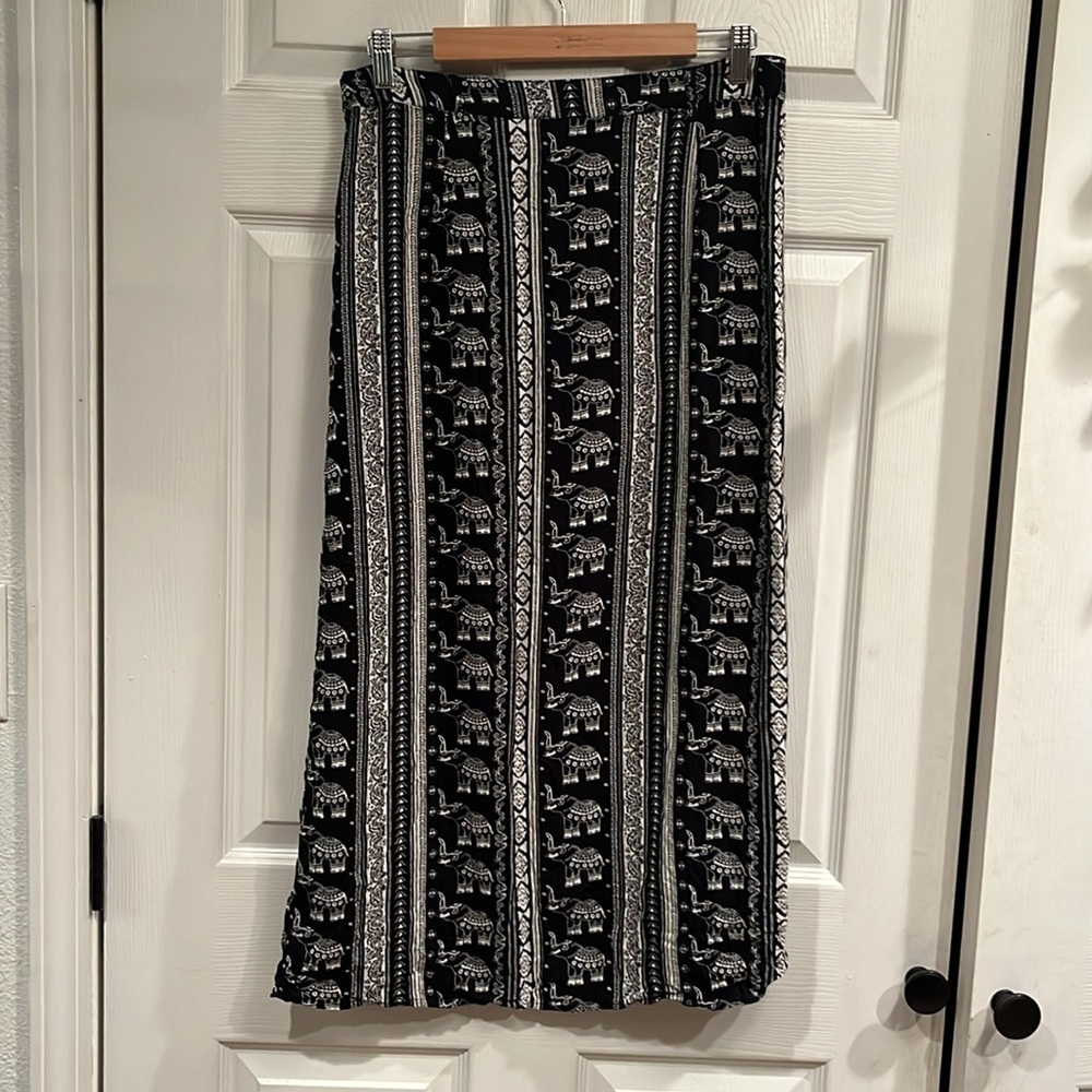 H&M Coachella official collection brand size 12 maxi skirt - Picture 5 of 7